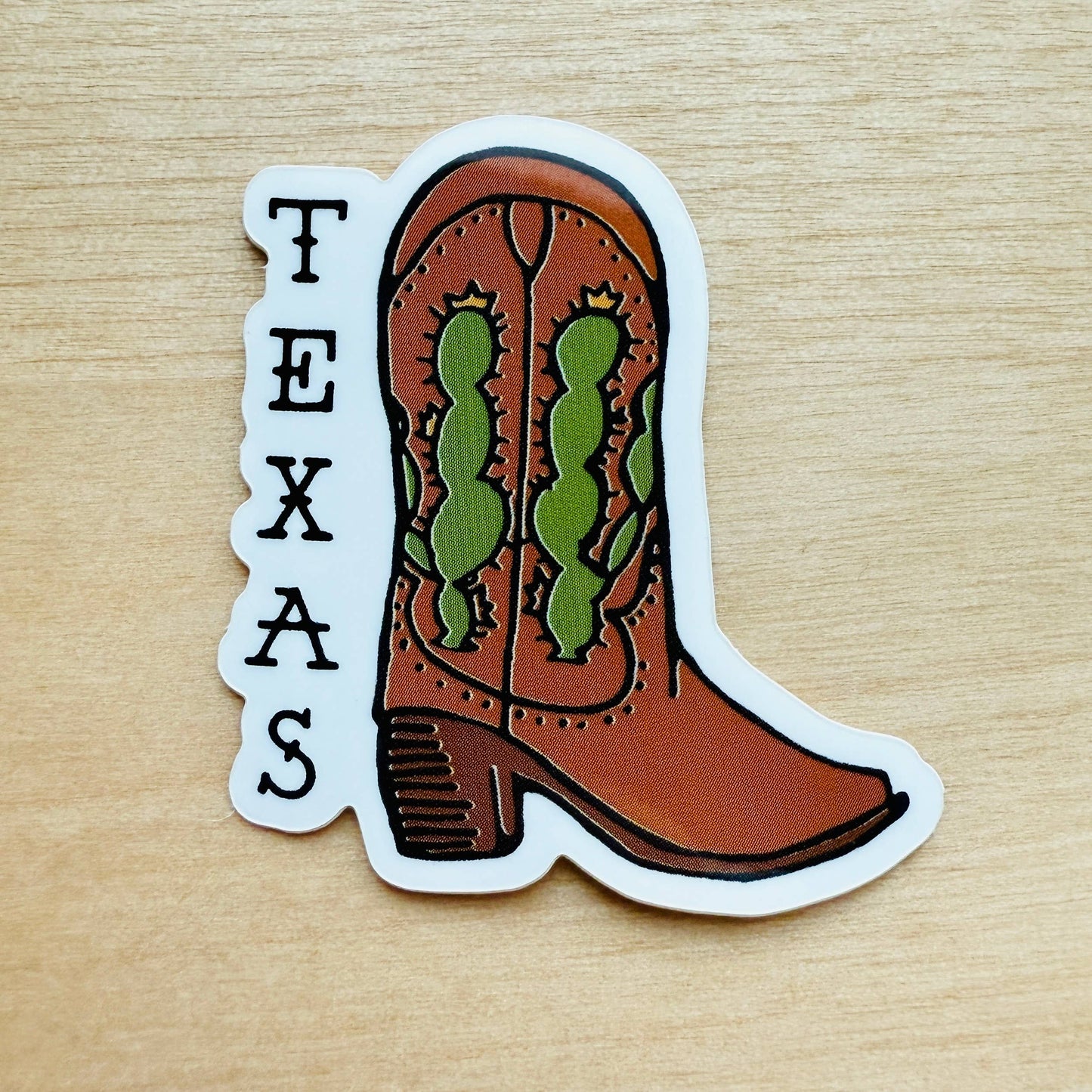 Mini Western Texas Stickers - Cowboy Hat - Boot - Texas Gift