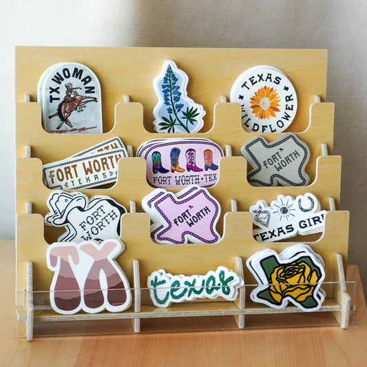 Texas Stickers Waterproof