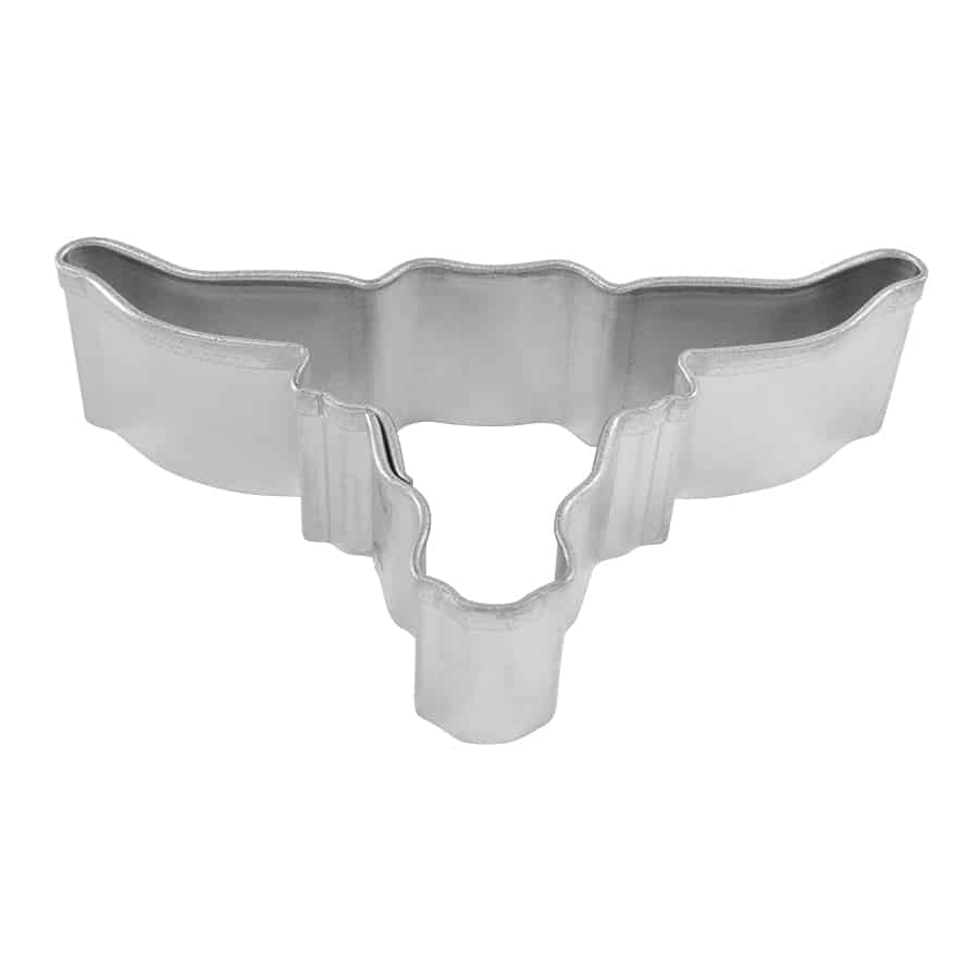 Mini Longhorn Cookie Cutter (2.25")