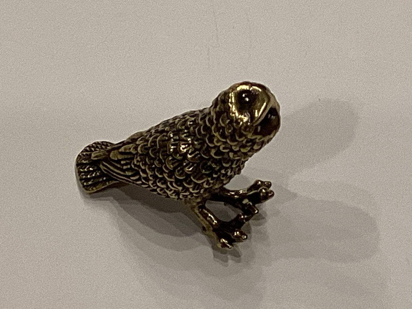 Brass Owl Figurine  R589