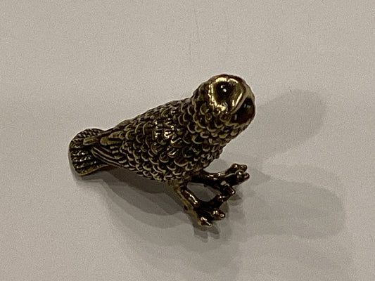 Brass Owl Figurine  R589