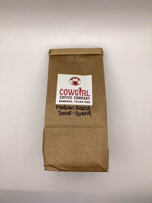 Cowgirl Coffee Co. Decaf Coffee Ground Bean