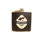John Wayne Hip Flask - Leather Wrapped
