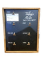 Today’s Menu Box Sign Wall Decor