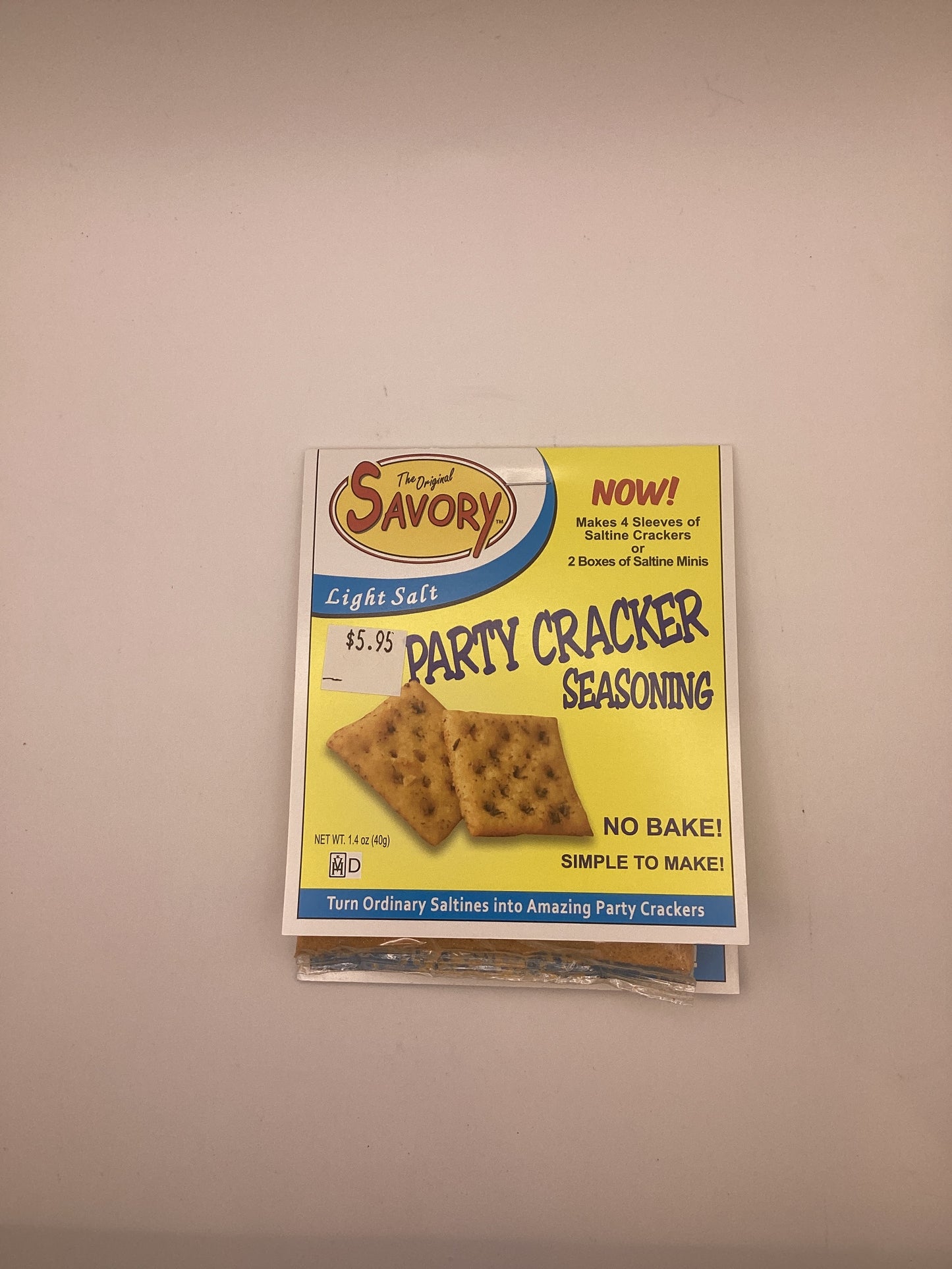 Light Salt Party Cracker Seasoning