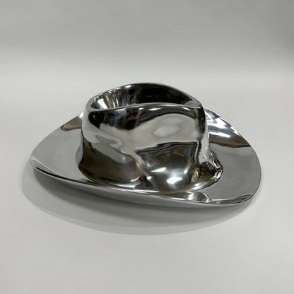 Cowboy Hat Snack Server Chip and Dip