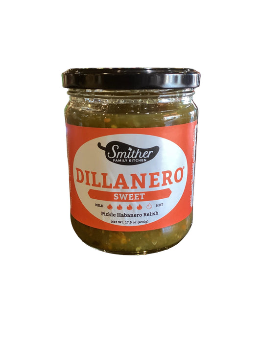 Dillanero Sweet Pickle Habanero Relish