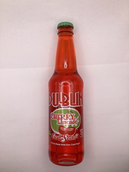 Dublin Cherry Limeade Soda 12oz