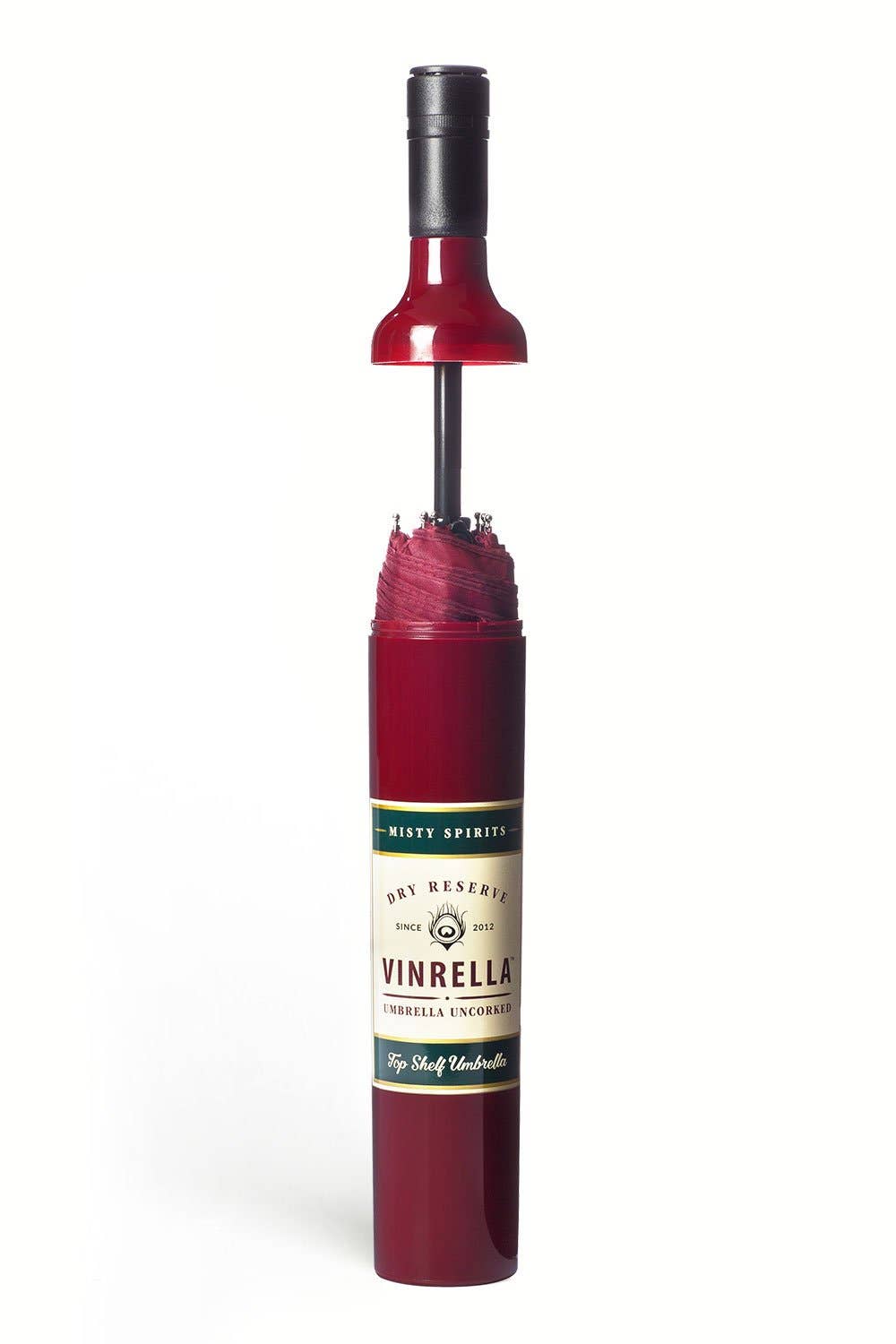 Burgundy Wine Bottle Umbrella - Salty's Texas Provisions