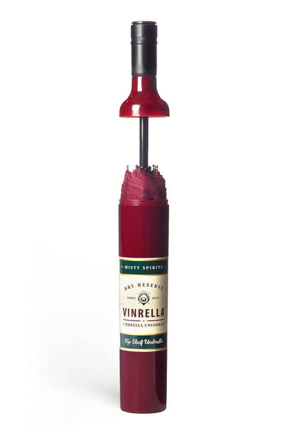 Burgundy Wine Bottle Umbrella - Salty's Texas Provisions