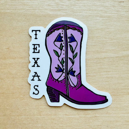 Mini Western Texas Stickers - Cowboy Hat - Boot - Texas Gift