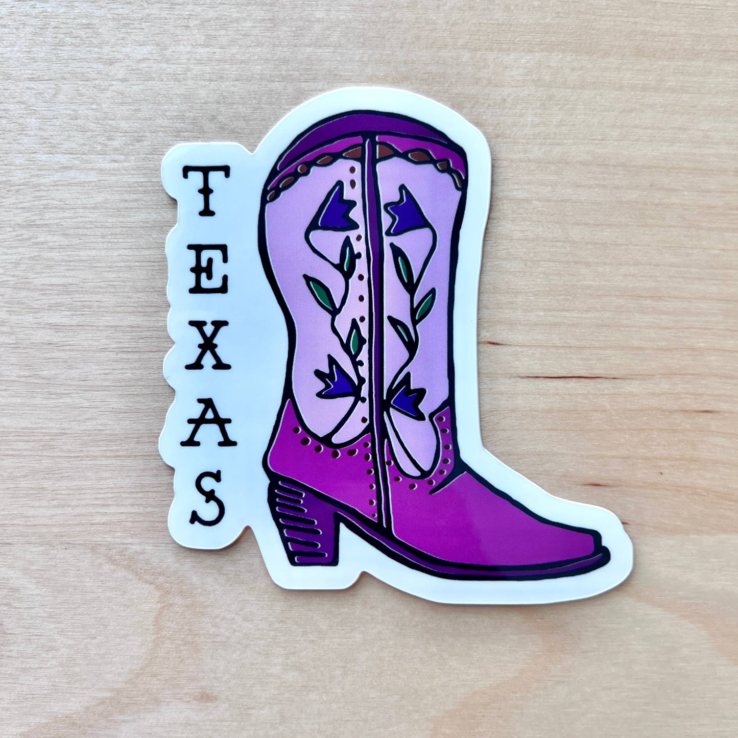 Texas Stickers Waterproof