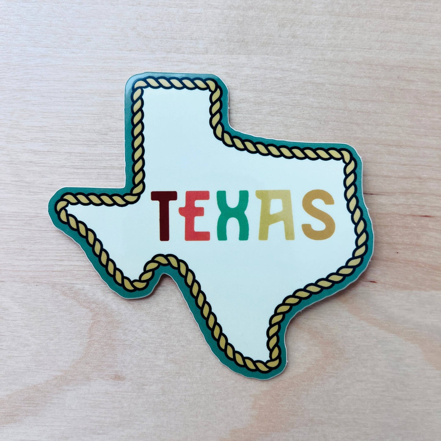 Texas Stickers Waterproof