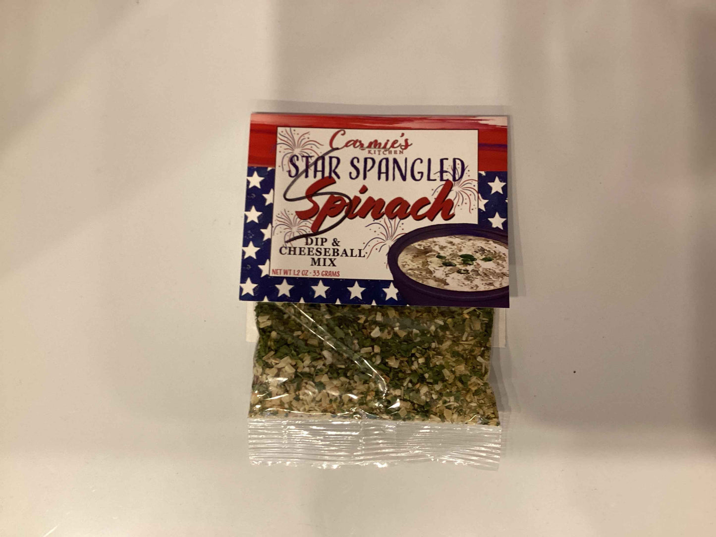 Star Spangled Spinach Dip  R589