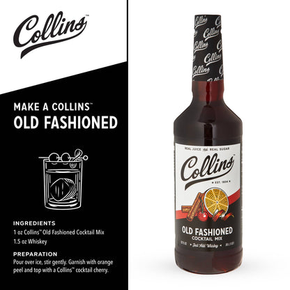 All in 1 Old Fashioned Whiskey Cocktail Kit Set of 4