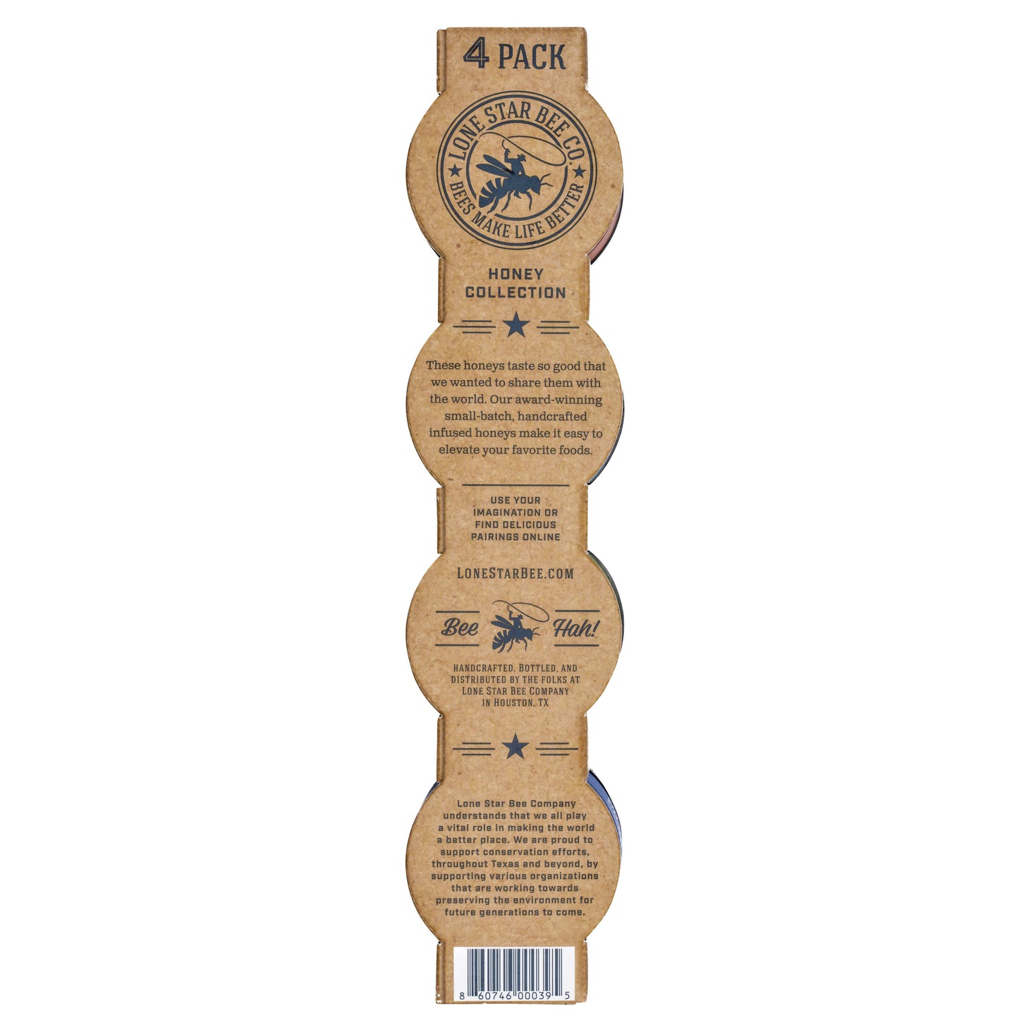 COMPLETE Honey 4-Pack (3oz Jars) - Salty's Texas Provisions