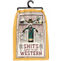 About To Get Western Kitchen Towel