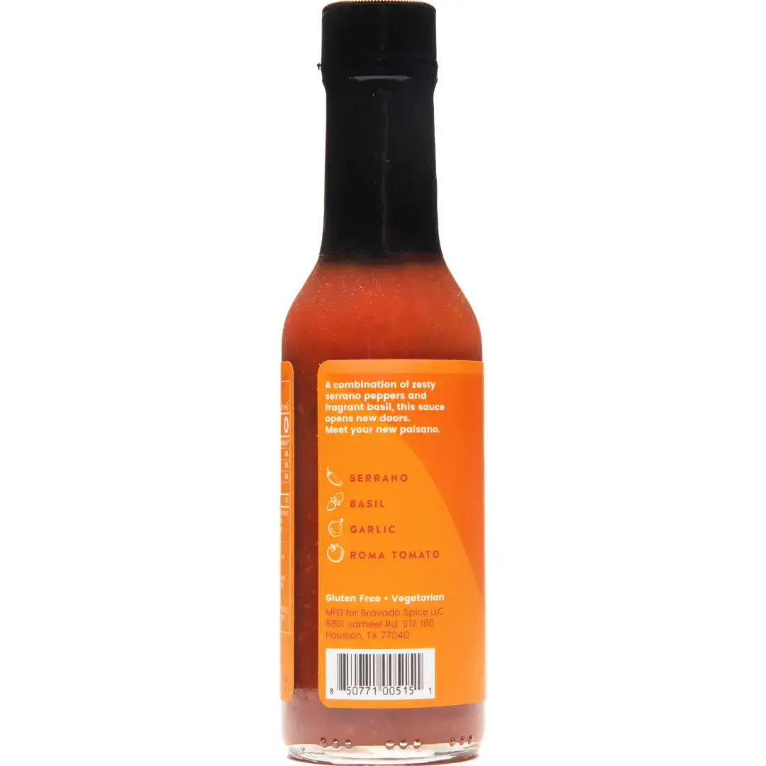 Serrano & Basil Hot Sauce (6-Pack)