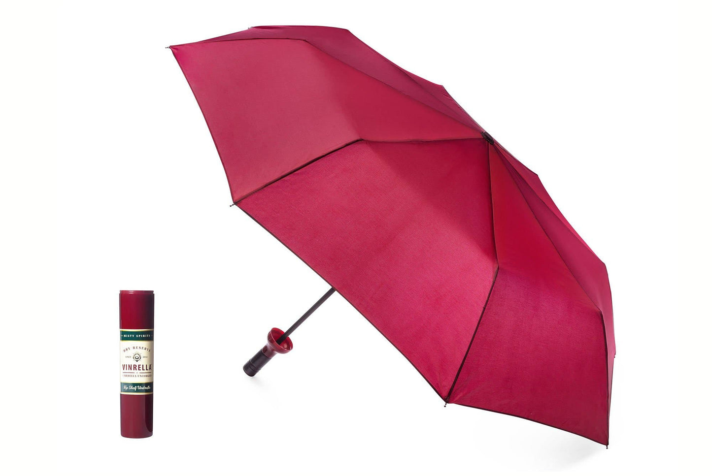 Burgundy Wine Bottle Umbrella - Salty's Texas Provisions