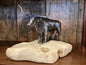 Tim's Stuff (Longhorn on river rock)