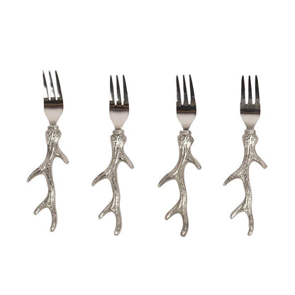 Antler Fork Set (Set of 4) - SKU 71825