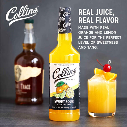 Real Sugar Sweet and Sour Cocktail Mix 32 oz