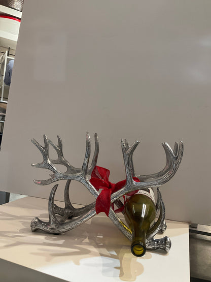 Alum Antler Wine Rack