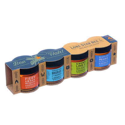 COMPLETE Honey 4-Pack (3oz Jars) - Salty's Texas Provisions