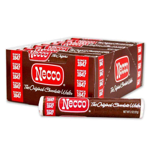 Chocolate Necco Wafer Roll