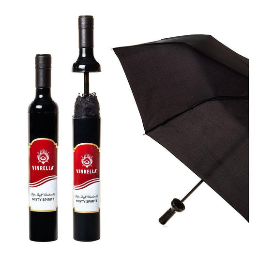 Misty Spirits Wine Bottle Umbrella - Salty's Texas Provisions