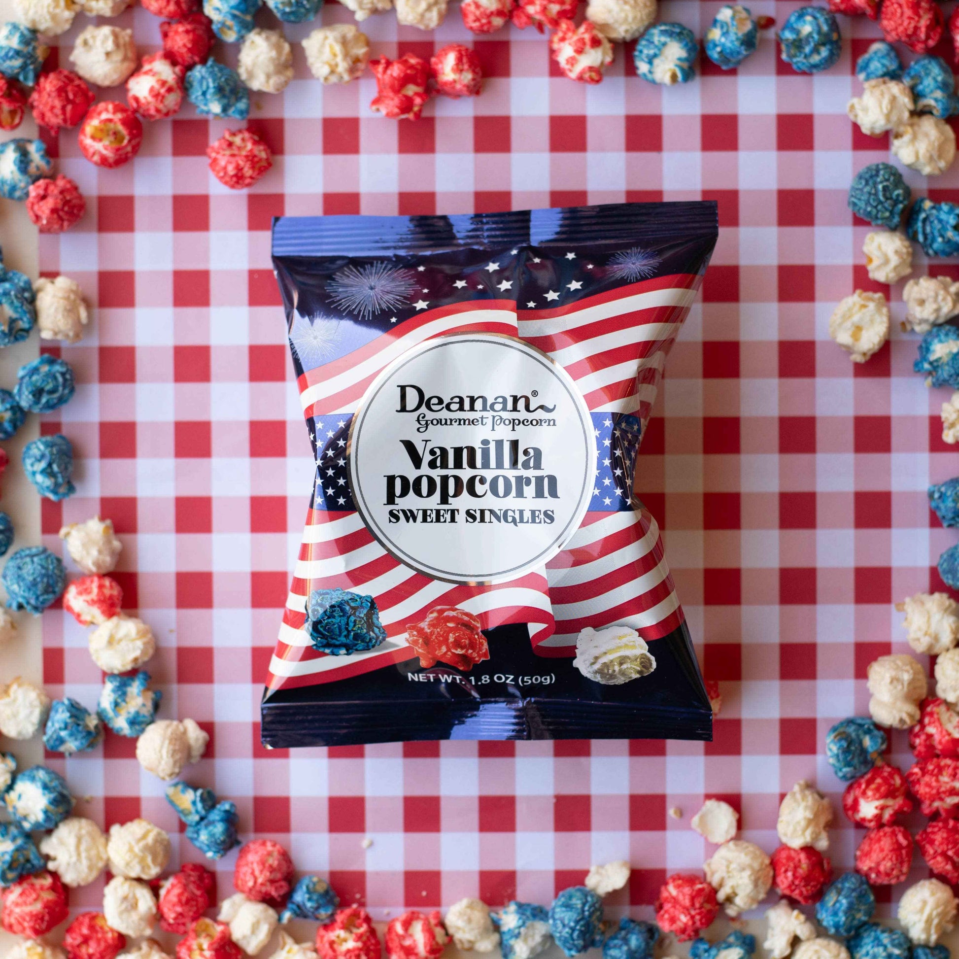 Vanilla Patriotic Popcorn
