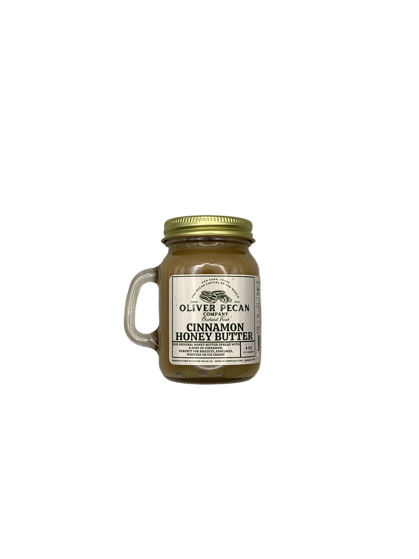 Pecan Honey Butter - 4 oz