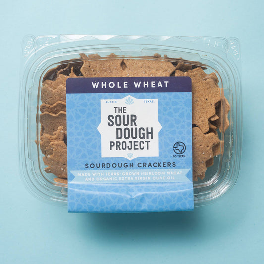 Whole Wheat Sourdough Crackers - Salty's Texas Provisions