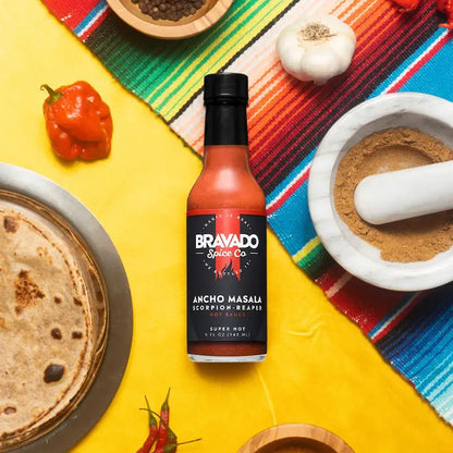 Ancho Masala Scorpion-Reaper Hot Sauce 6-pk
