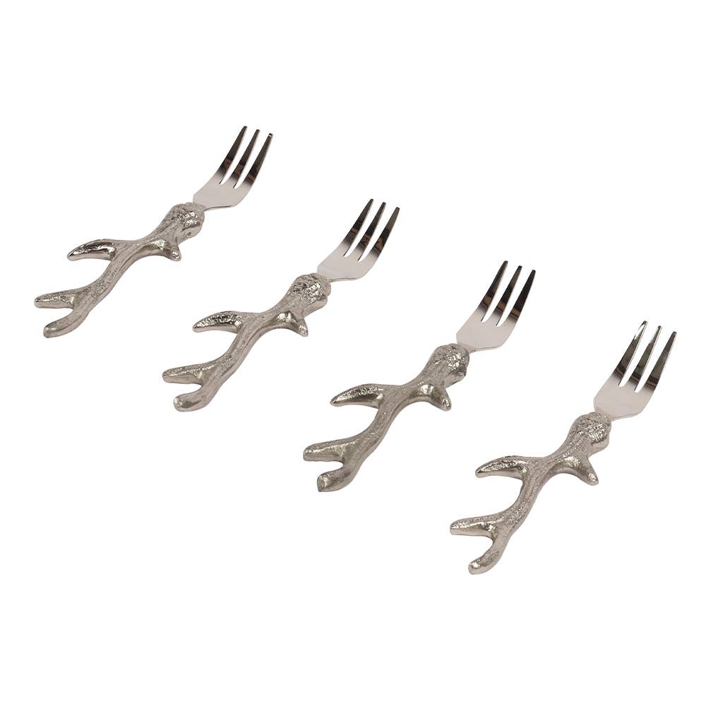 Antler Fork Set (Set of 4) - SKU 71825