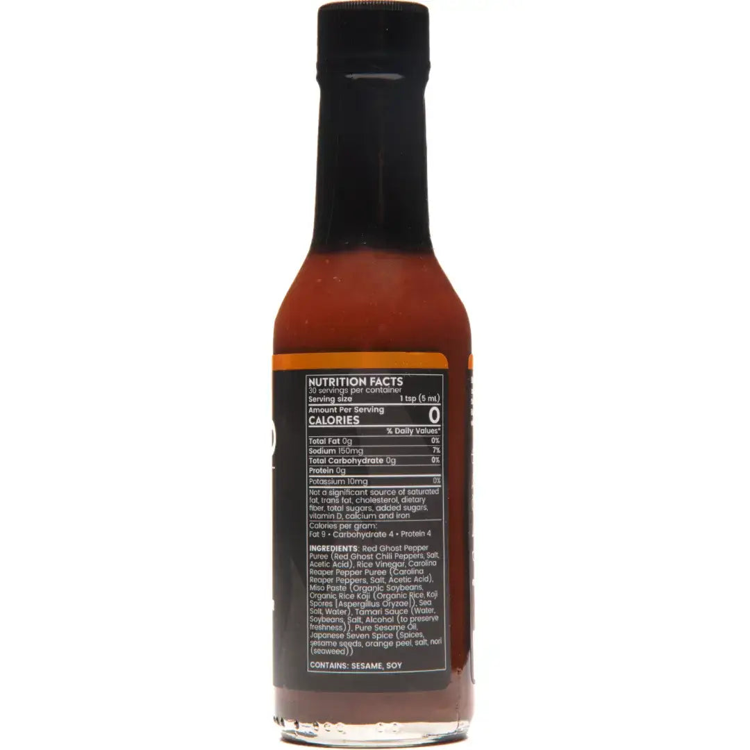 Aka Miso Ghost-Reaper Hot Sauce on HOT ONES S10