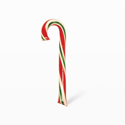 Hand-Spun Jumbo Candy Cane - Strawberry - 1.75 oz - Salty's Texas Provisions