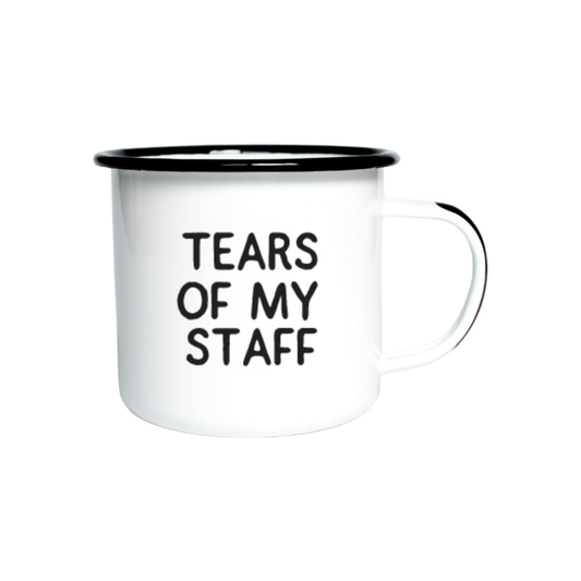 Tears of My Staff | Enamel Mug