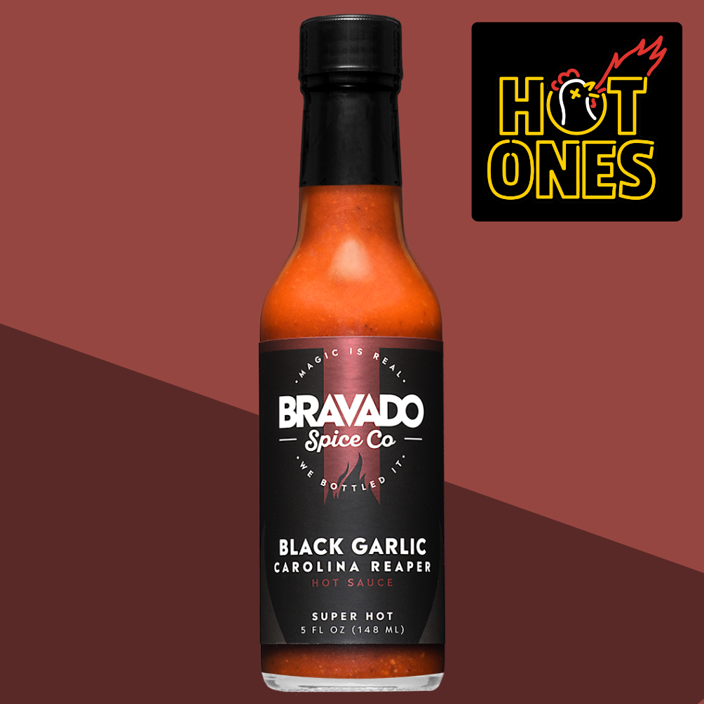 Black Garlic Carolina Reaper Hot Sauce