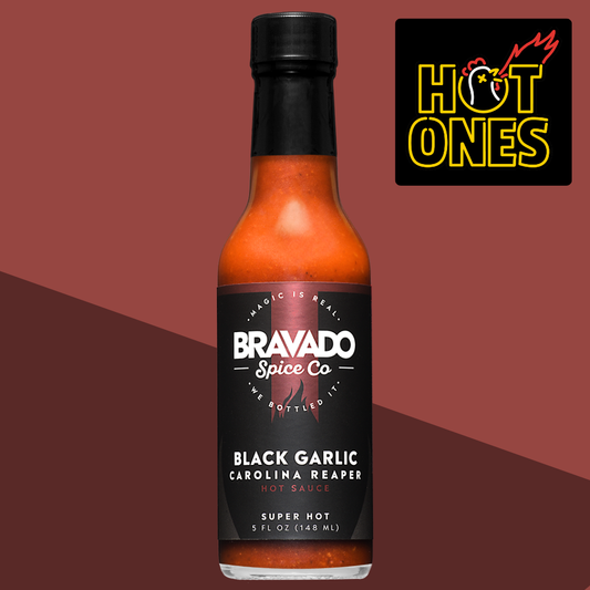 Black Garlic Carolina Reaper Hot Sauce