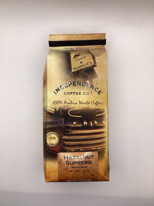 Independence Coffee Co. Hazelnut Supreme Whole Bean Coffee