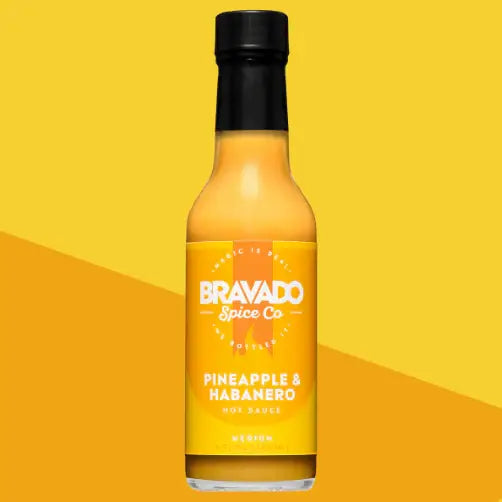 Pineapple & Habanero Hot Sauce, Health Pantry Staple (6-Pk)