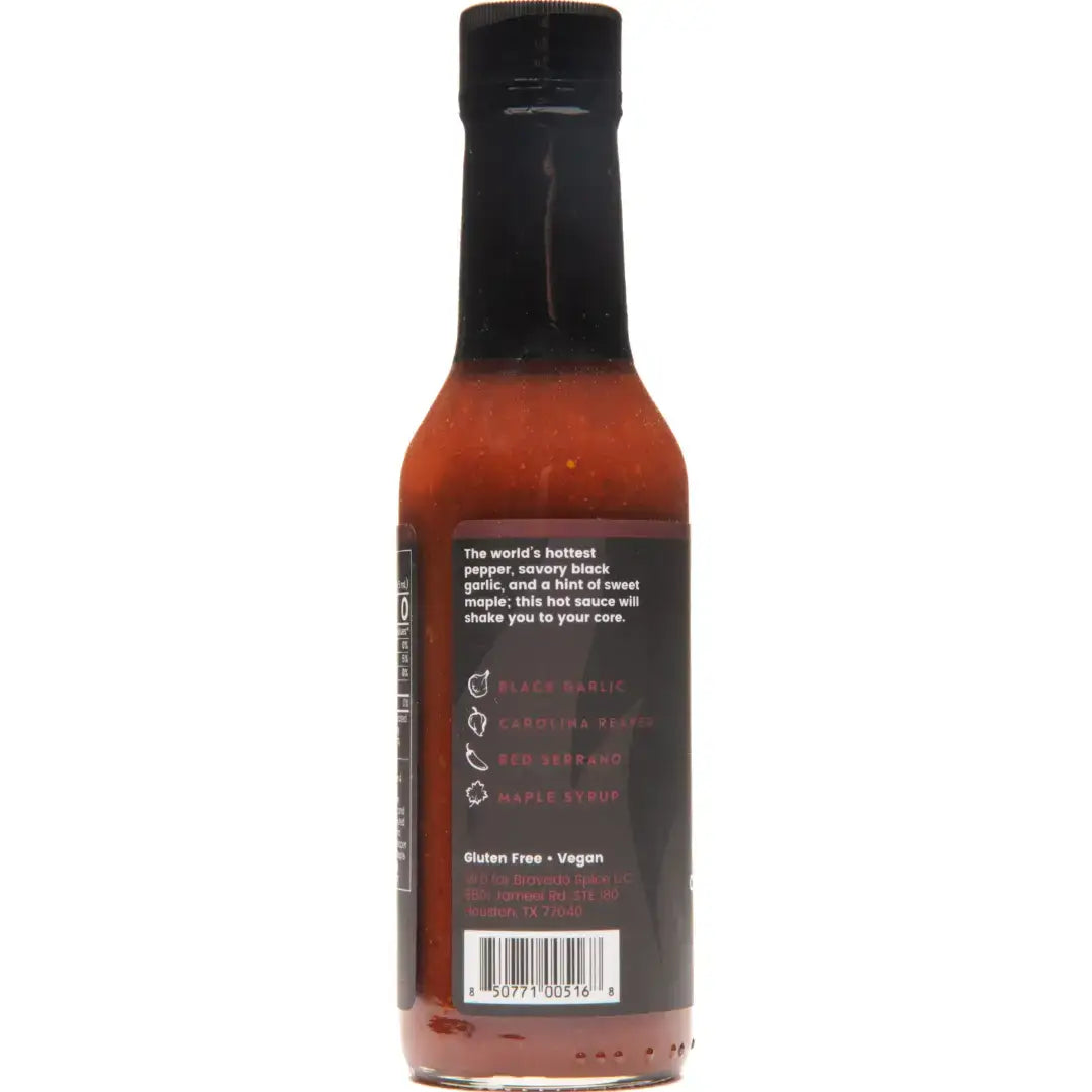 Black Garlic Carolina Reaper Hot Sauce