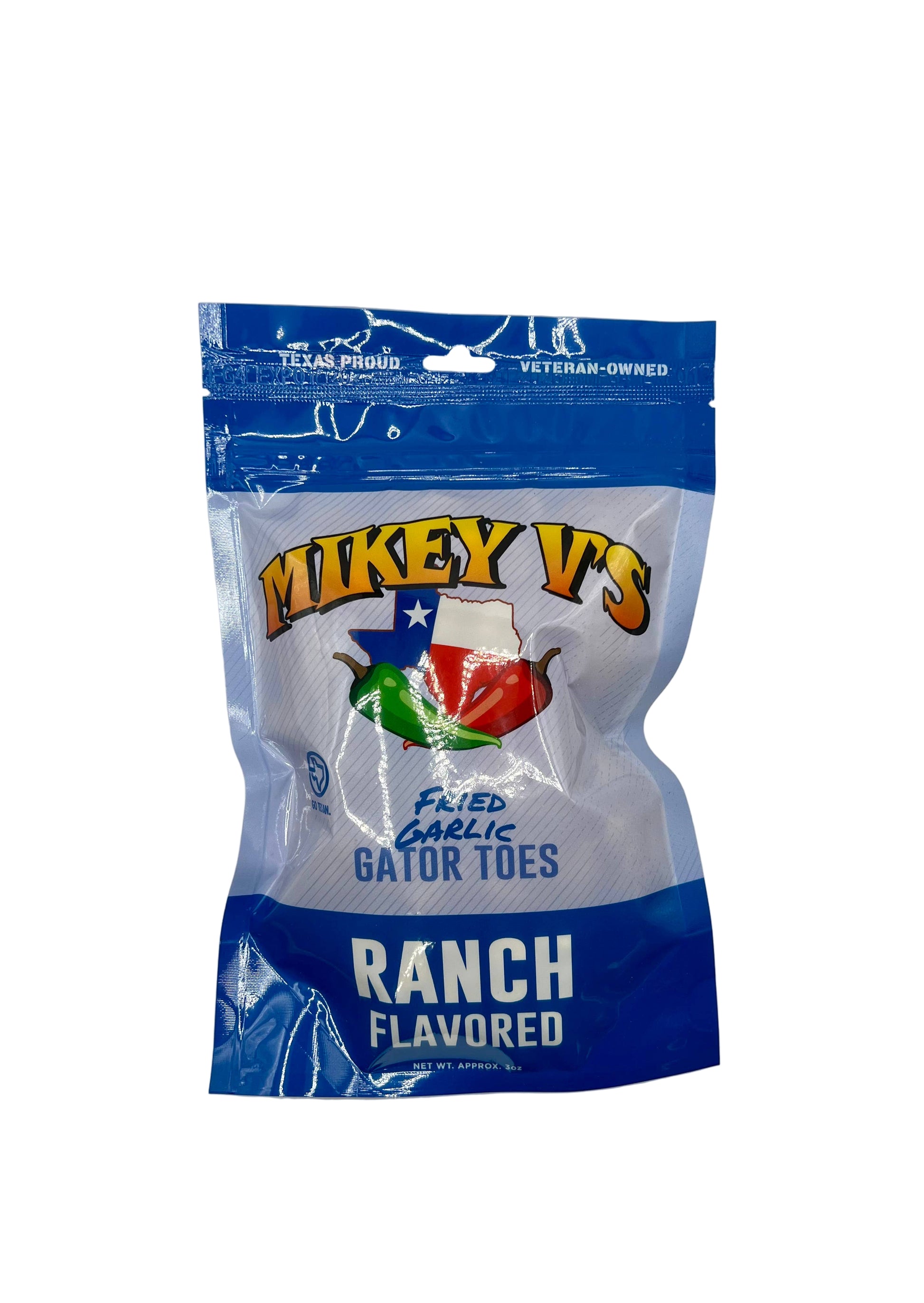 Gator Toes (Deep Fried Garlic) - Ranch: 3oz - Salty's Texas Provisions