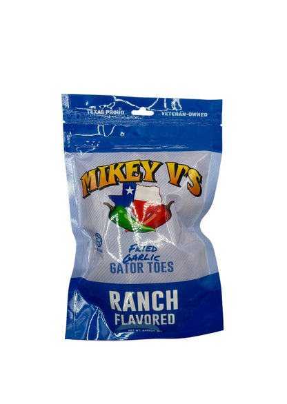 Gator Toes (Deep Fried Garlic) - Ranch: 3oz - Salty's Texas Provisions