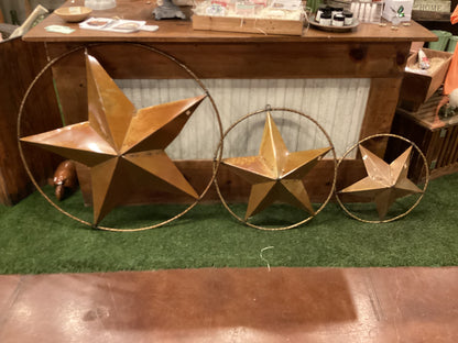 Metal Rustic Star (Med)