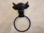 Iron Cow Towel Holder