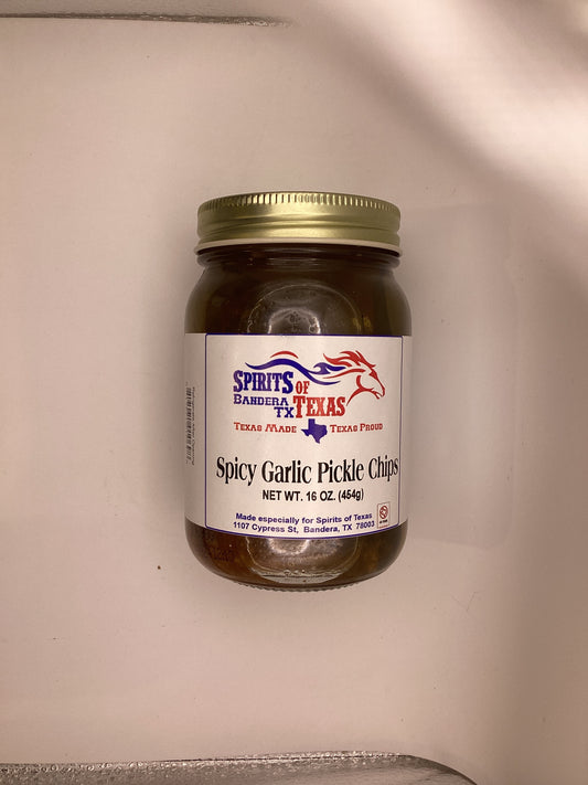 Spicy Garlic Pickle Chips