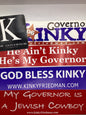 Kinky Friedman Various Bumper Stickers