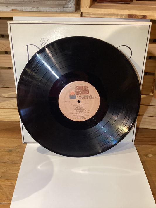 Record Under The Double Ego LP Music Record Kinky Friedman